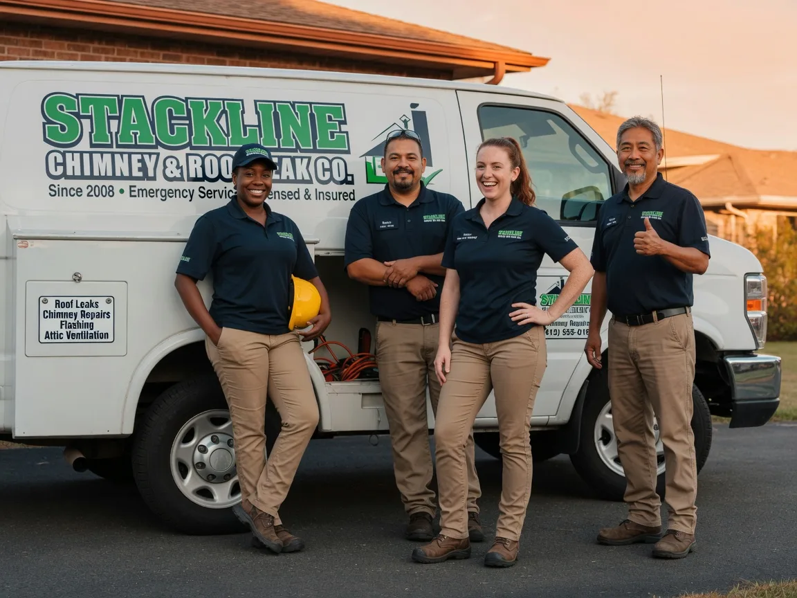 Chimney flashing repair company in Marcy, NY